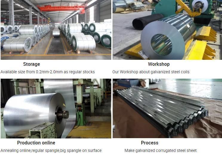 Coil′s Hot Dipped Galvanized Steel for HVAC, Soft Material, Price Prime Dx51d Z100