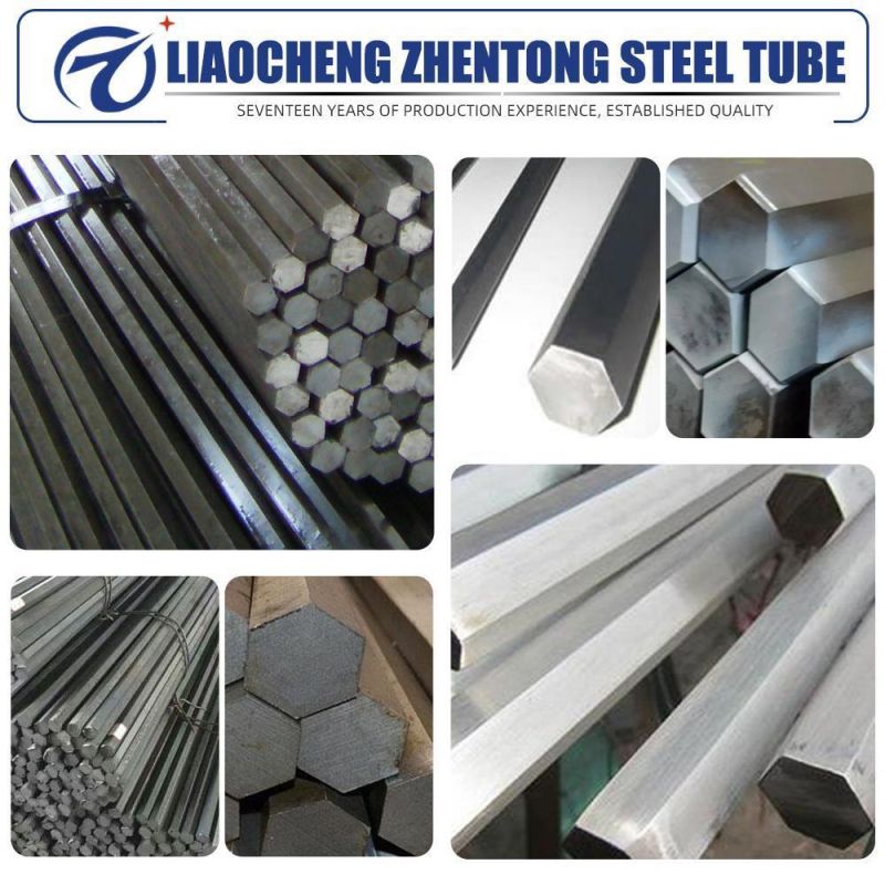 416 Stainless Steel Hexagonal 8mm Polished Hollow Rod 6mm Bar