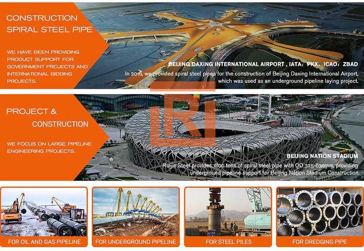 Anti-Corrosion Spiral Steel Fluid Pipe