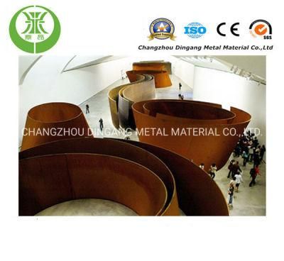 Corten Steel Sheet for Exhibition Site Making
