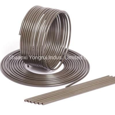 Automotive Brake Lines Olive Green Coated Steel Bundy Tube