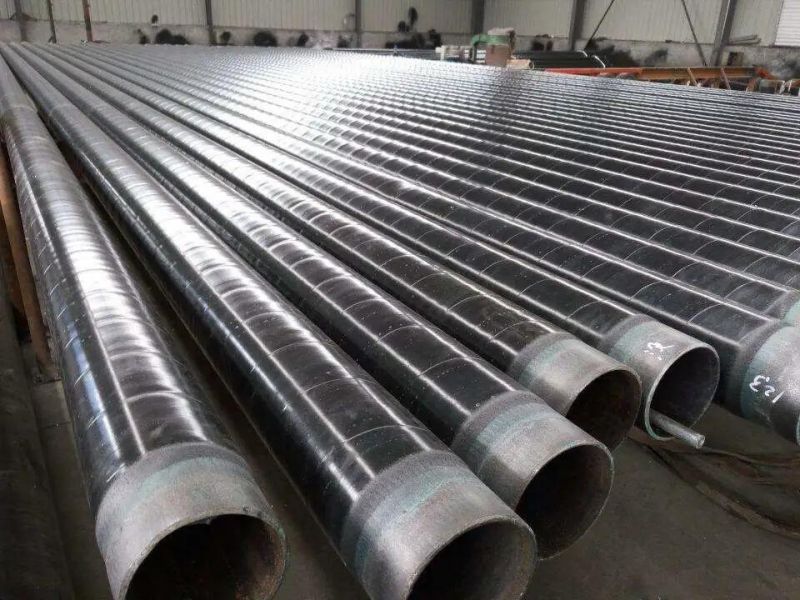 API 5L Gr. B X42 X60 X70 Saw SSAW LSAW ERW 3lpe Anti-Corrosion Coated Line Pipe