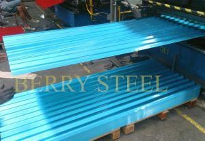 Roofing Corrugated Color Coated Steel in Sheet