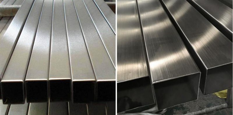Round Square 202 Grade Stainless Steel Pipe