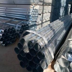 Round Welded Zinc Coated Steel Tube for Greenhouse