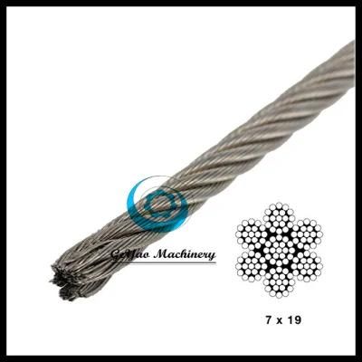 316 Type 7*19 Stainless Steel Aircraft Cable