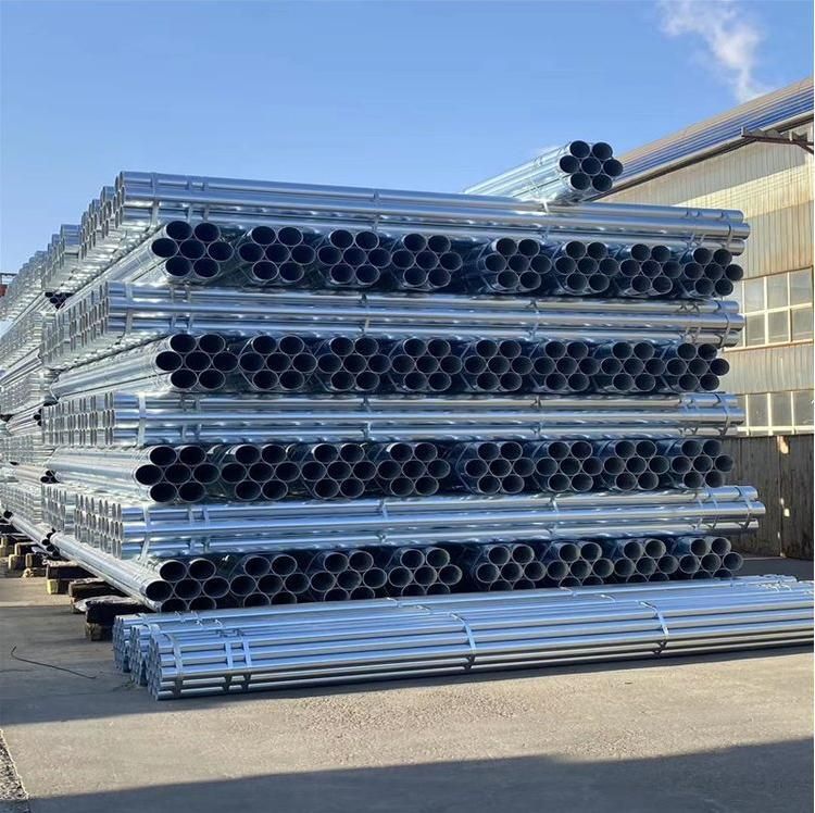 1/2"-24" (20mm-610mm) ASTM JIS DIN GB Standard Galvanized/ERW/Welded/Seamless/Spiral/Stainless/ Steel Pipe for Greenhouse/Scaffolding/Furniture