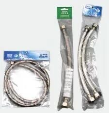 Hot Sale 1/2 FM 10L Plastic Core Nut PVC Shower Hose Flexible Hose (HY6006)