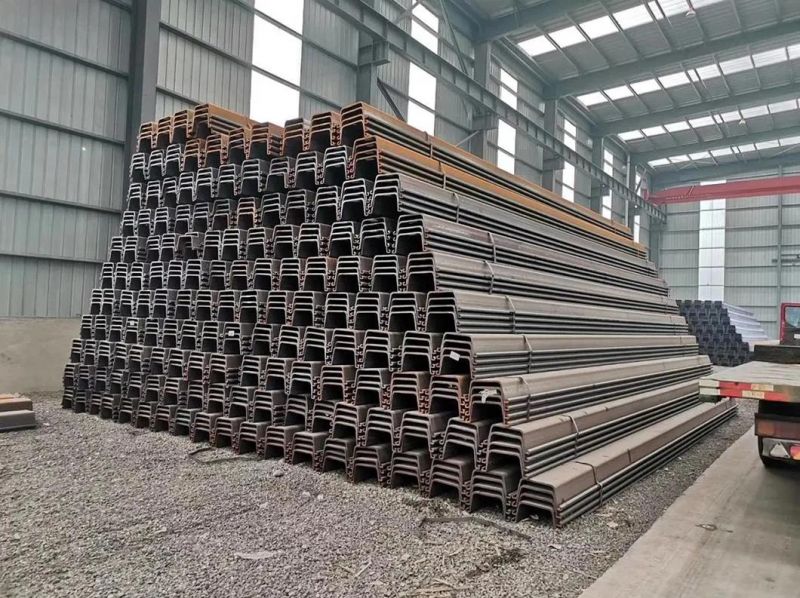 Sy390 Hot Rolled Carbon Steel Sheet Pile U Type Size 400X100X10.5mm