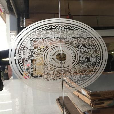Supper Mirror 10K Finish Decorative Stainless Steel Sheet for Elevator Pattern From Top Ten Foshan Supply