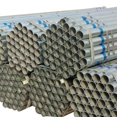 BS1387 ASTM A53 A500 Galvanized Steel Pipe / Gi Pipe Gi Tube Steel