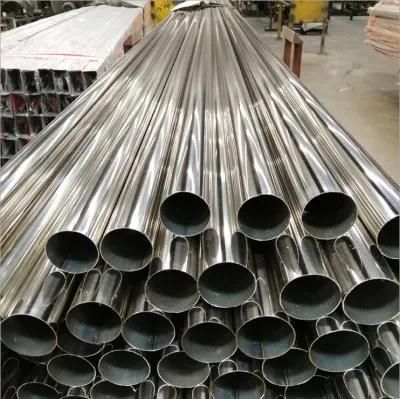 ASTM A554 202 304 310 316 316L Polished Round Welded Stainless Steel Pipe