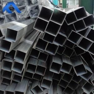 High Quality Welded Drawing Surface Stainless Steel Square Welded Tube with DIN En JIS Standard 201, 304 316L Ss Pipe, Inox Tube