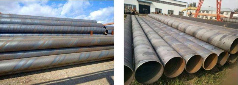 Customized Mining ERW ASTM 106 Exhaust System Tubes Spiral Welded Steel Pipe