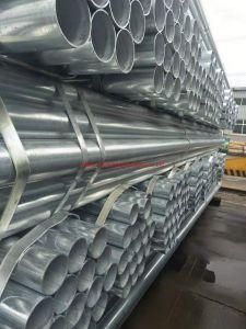 Tianchuang Customized ERW Hot Dipped Galvanized Steel Pipe, Material Q195, Q215, Q235, Q345, Ss400, S235jr, S355jr, Standard BS1387, ASTM A500, ASTM