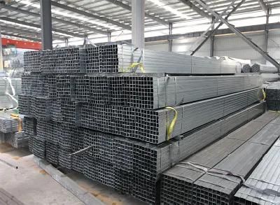 Dx54D En10327 Gi Customized Hollow Structural Steel Galvanized Steel Square Tube/Pipe
