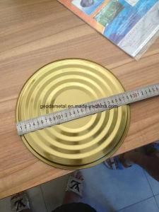 Golden Varnish and Coated Tinplate Coil for Paint Can Lid Production