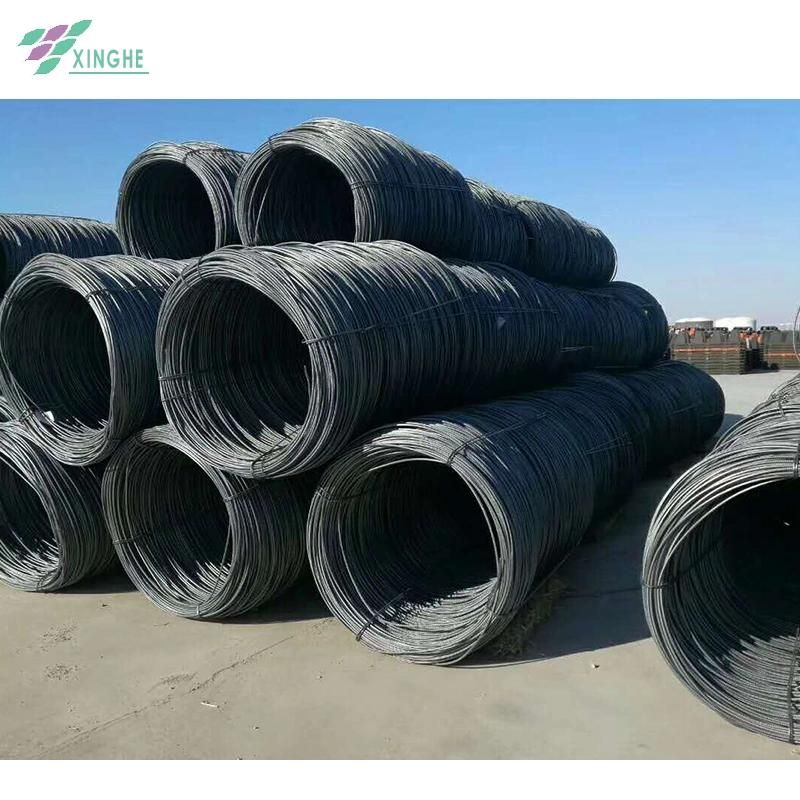 Prime Quality Hot Rolled SAE 1006 1008 Ms Low Carbon Steel Wire Rod Price
