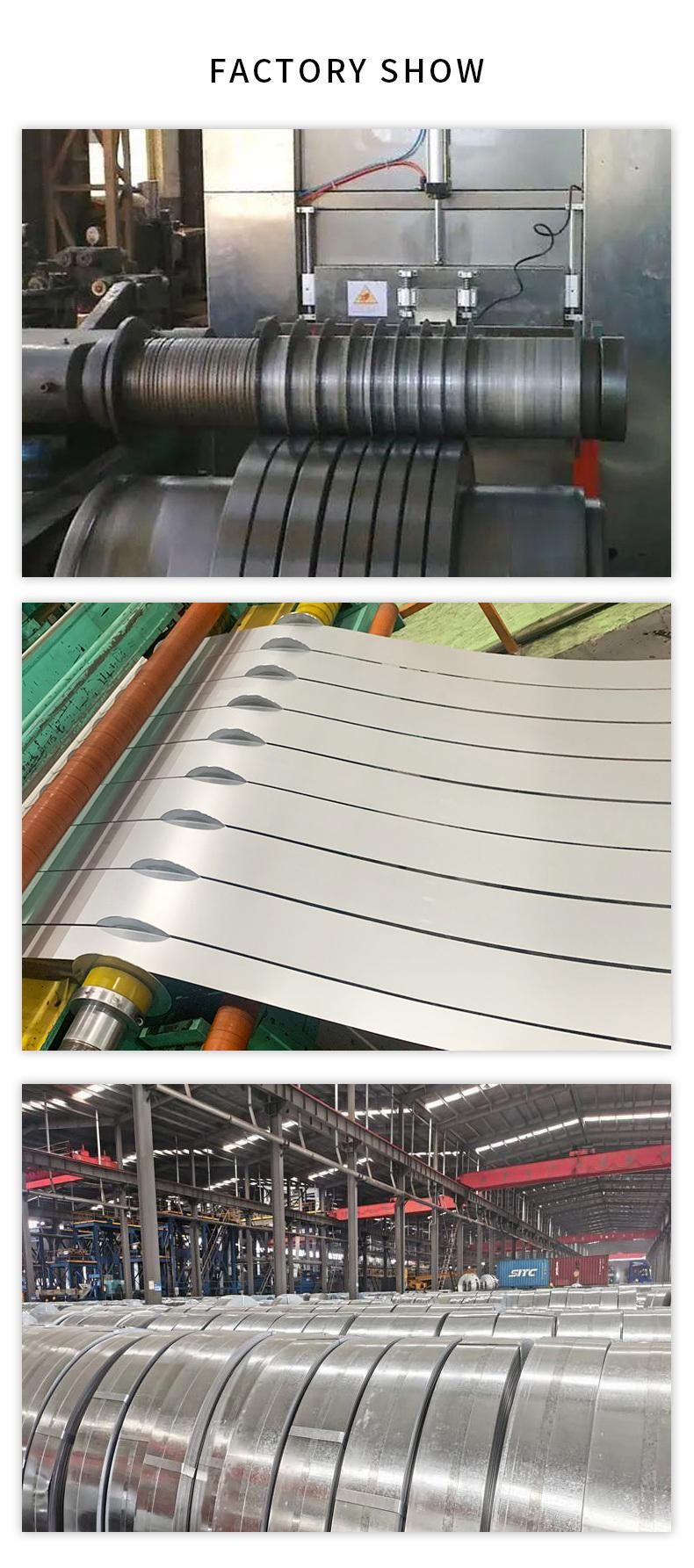 Supply 0.35mm 24 Gauge Zinc Coated Galvanized Tick Steel Strips Coil Plate Prepainted Galvalume Coils Galvanized Steel Cut Coil Steel Strip for Shutter Door for