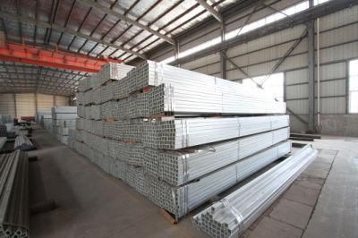 St37 Structural Thin Wall Square Galvanized Steel Tube