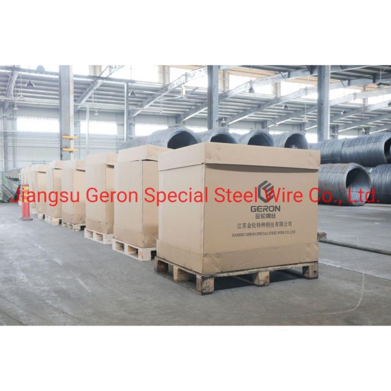 1000-4000MPa 0.20-10.00 mm Heat Treated High Hardness Spheroidized Annealed Black Steel Wire