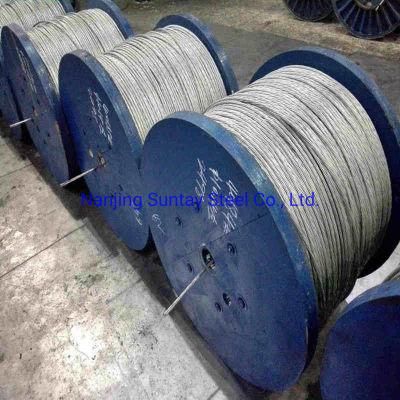 Overhead Galvanized Earth Wire / Ground Wire (Shield wire) ASTM a 363