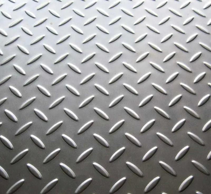 Hot Rolled Mild Steel Plate Tear Drop Chequered Ms Carbon Steel A36 Q235 3mm Checkered Steel Plate