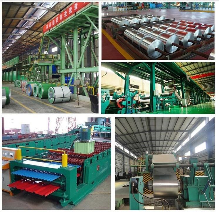 China Steel Manufacturing Roofing Material Prime PPGI Color Coated Prepainted Galvanized Steel Coil