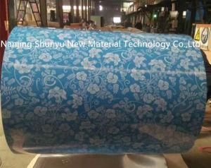 blue Color Feather Printing PPGI Sheet for Decorate