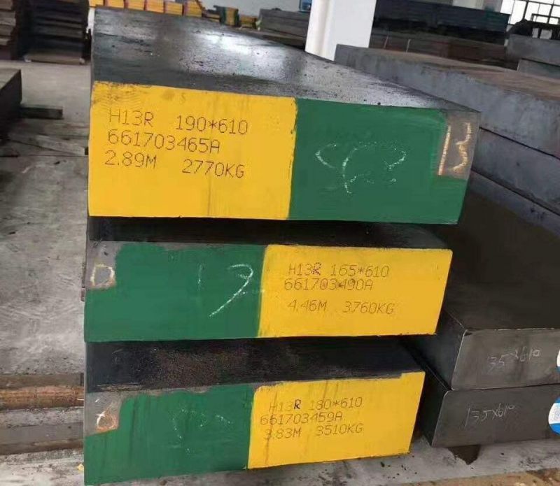 SKD61/1.2344/H13 ESR Forged Die Steel Flat Bar/Machined/Grinded/Hot Work Mold Steel Bar/Forged Steel Block