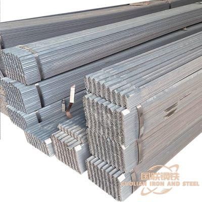 Standard Sizes and Thickness Galvanized Hot DIP Galvanised Steel Angle Iron Bar Price