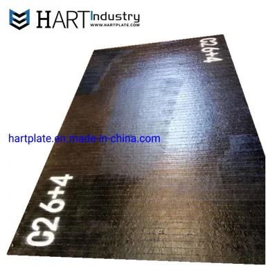 Cco Cladding Composite Steel Plate / Bimetallic Overlay Hardfacing Steel Plate