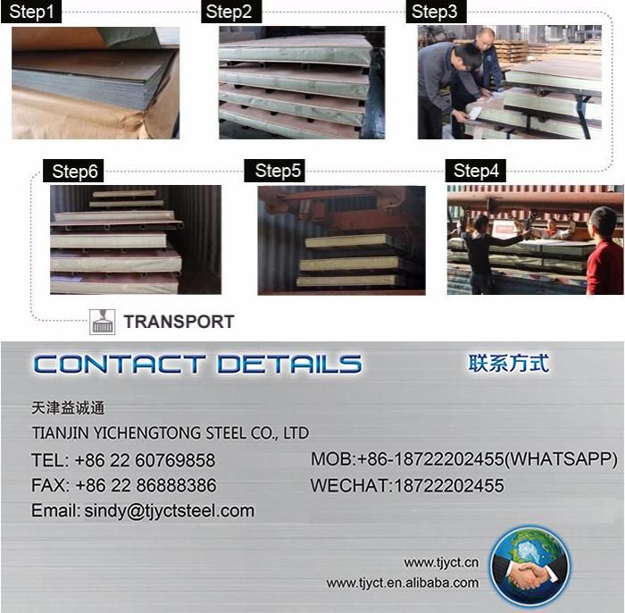 8K Mirror Color Stainless Steel Sheet 201 304 316 316L