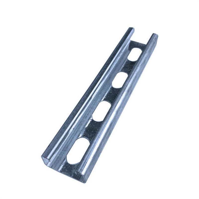 Galvanized Steel Channel Mild Structure Hot Rolled Steel Channel Cold Rolled Steel Beam Purlin Channel Color Coated Steel Channel