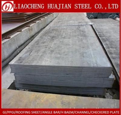 A36 Ss400 Carbon Mild Steel Plate in Stock