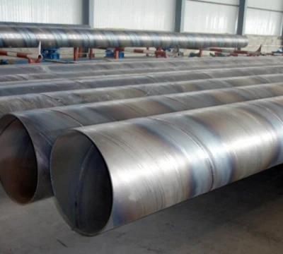 Hot Rolled Hollow Section ERW Carbon ASTM A252 SSAW Spiral Welded Steel Pipe