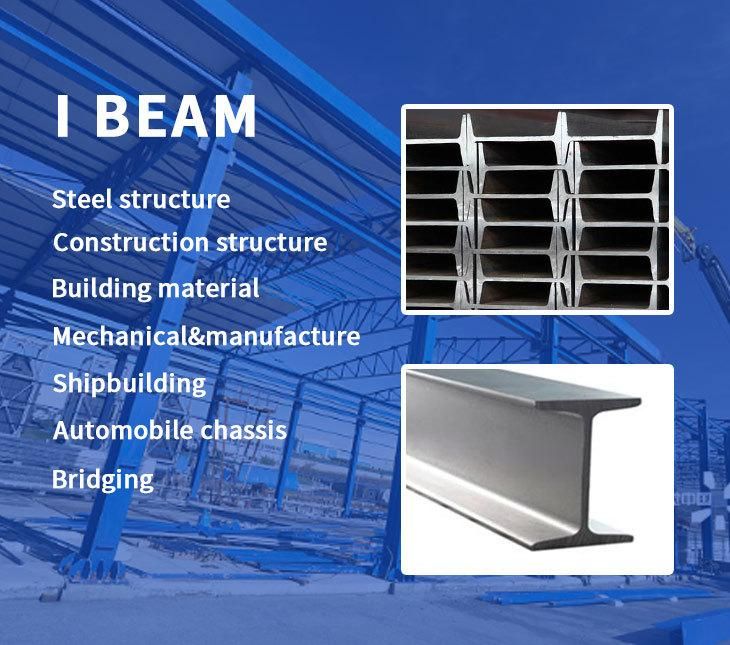 A36, Ss400, Q235B, Q345b, S235jr, S355 Structural Steel H Beam I Beam