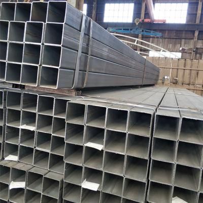 Tianjin Manufacturer Black Iron Steel Pipe Hollow Section Shs HSS Carbon Structural Ms Square Steel Tube