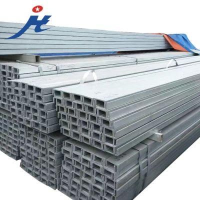 Hot Rolled Carbon Support 100mm Steel U Channel C Channel Steel Post C Profile Steel Building