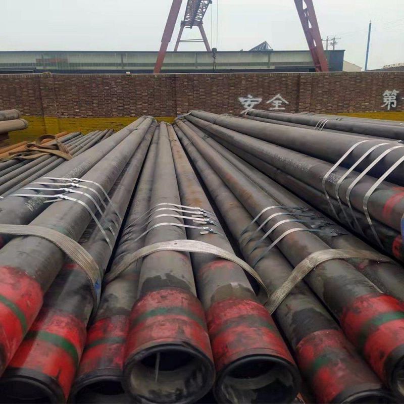 API 5CT J55 K55 N80 P110 Oil Well Casing Pipe Seamless Steel Ape Tube Oil Casing Pipe