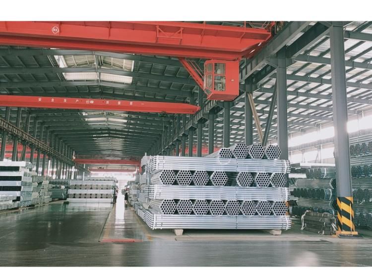 Carbon ERW Steel Pipe Hollow Section Galvanized/Welded/Black/Seamless/Stainless Round Tube/Pipe for Scaffolding