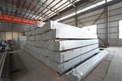 60X60mm Q235 Ms Galvanized Steel Tube