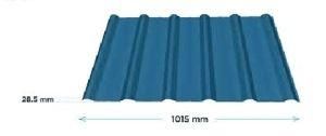 Lysaght Style Steel Sheet Corrugated for Roof Panel, PPGI Roof Steel Trapezoid Shape, Anti-UV Anti-Moisture R