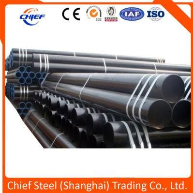 Smls Carbon Steel Pipe with Long Length as Water Pipeline, Oil/ Gas / Piling Pipes API5l / ASTM A252 / ASTM A53 / En10219 / As1163