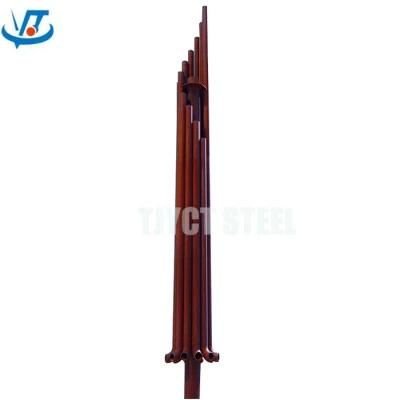 Round Corten Steel Pipe 2 Inch Seamless Corten Steel Piping for Decorate Building Material
