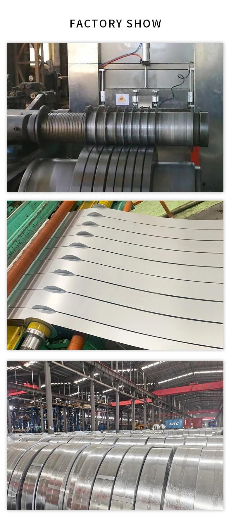 G90 G550 High Strength Zinc Coating Galvanized Steel Slit Strip 173mm Width Narrow Galvanized Steel Coils 0.95mm Gi Cut Steel Narrow Coils/Galvanized Iron Strip