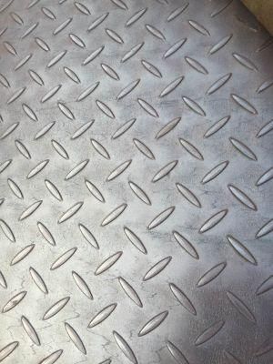 38mm X 8&prime; X 4&prime; Mild Steel Xcheckered Plate