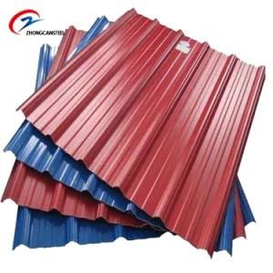 PPGI Corrugated Metal Powder Coated Galvanized Steel Sheet