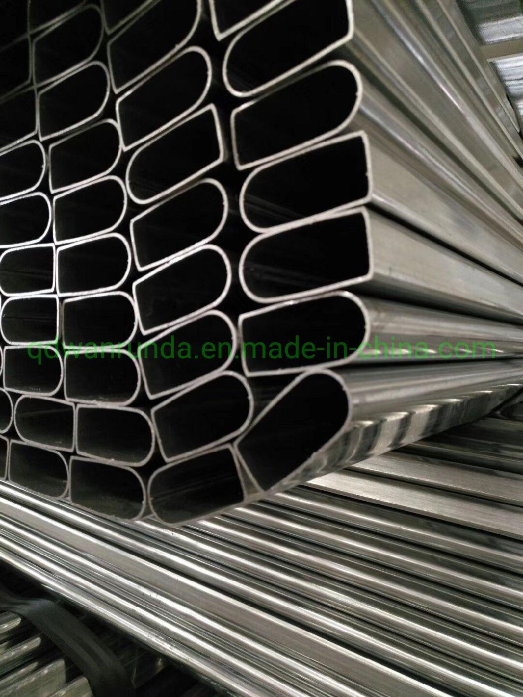 Good Quality Galvanized Surface D Shape Steel Pipe