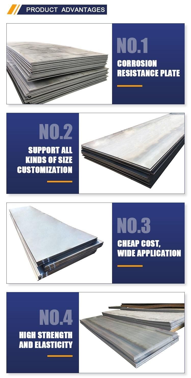 Hot Rolled Mild Steel Sheet Manufacture Price Carbon Steel Plate